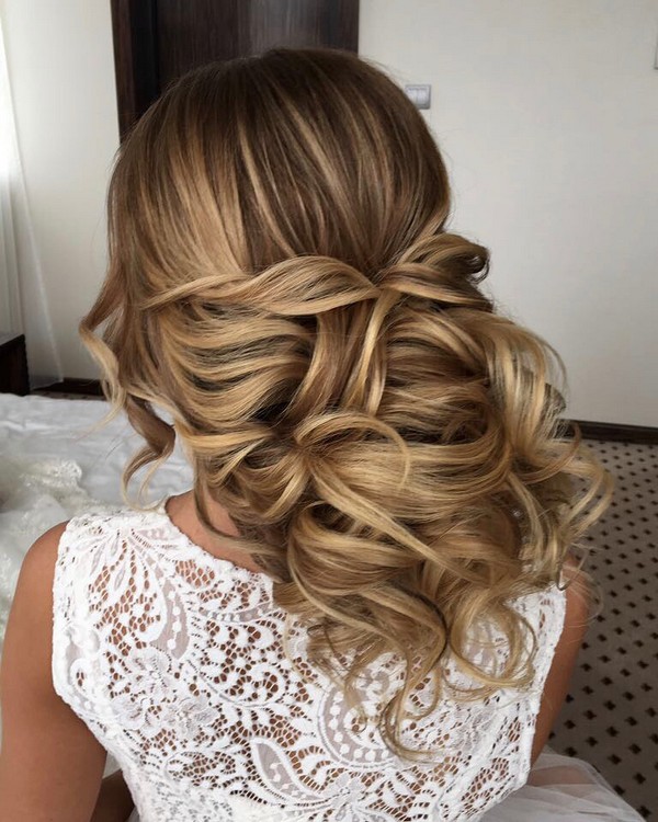 Long wedding updos and hairstyles from Elstile 