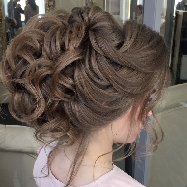 Long wedding updos and hairstyles from Elstile 