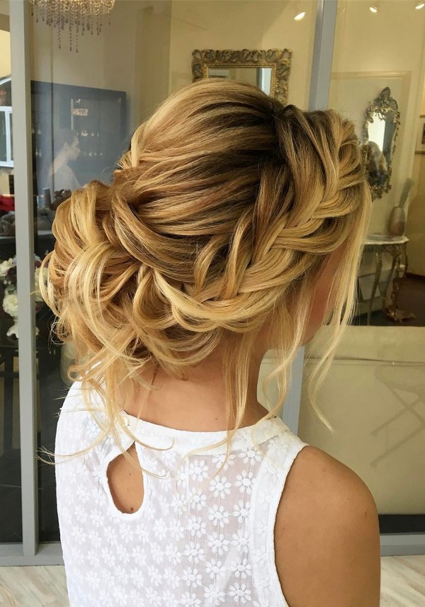 Long wedding updos and hairstyles from Elstile 