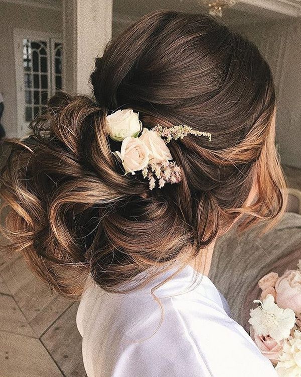 Long wedding updos and hairstyles from Elstile 