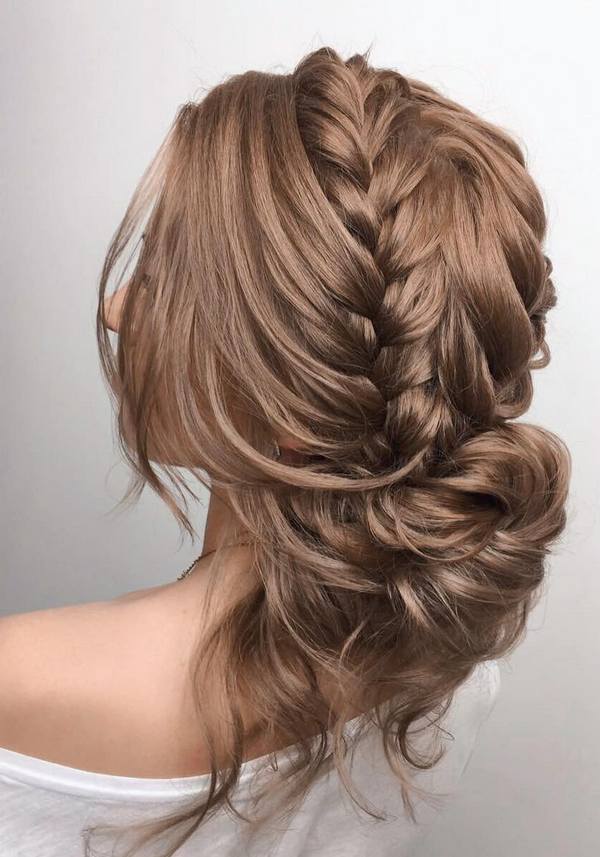 Long wedding updos and hairstyles from Elstile 