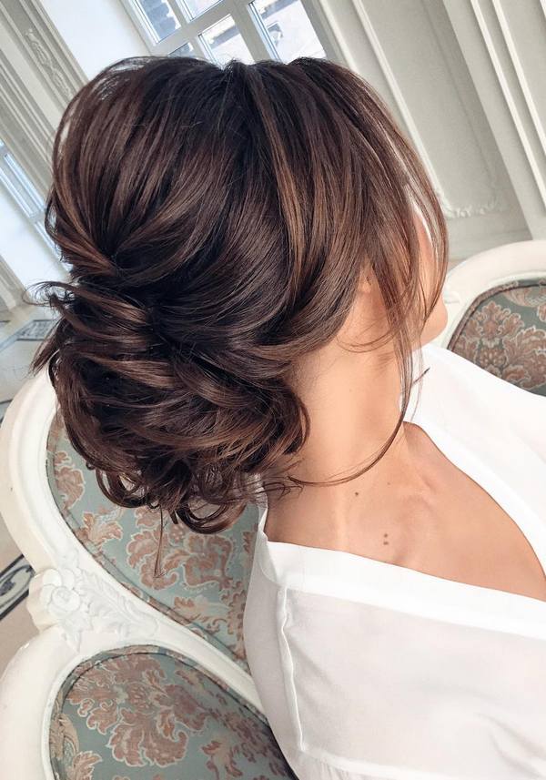 Long wedding updos and hairstyles from Elstile 