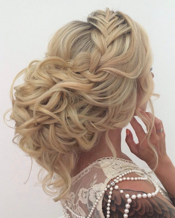 Long wedding updos and hairstyles from Elstile 