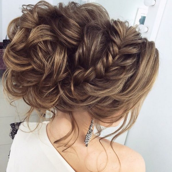 Long wedding updos and hairstyles from Elstile 