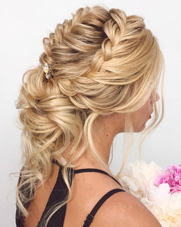 Long wedding updos and hairstyles from Elstile 