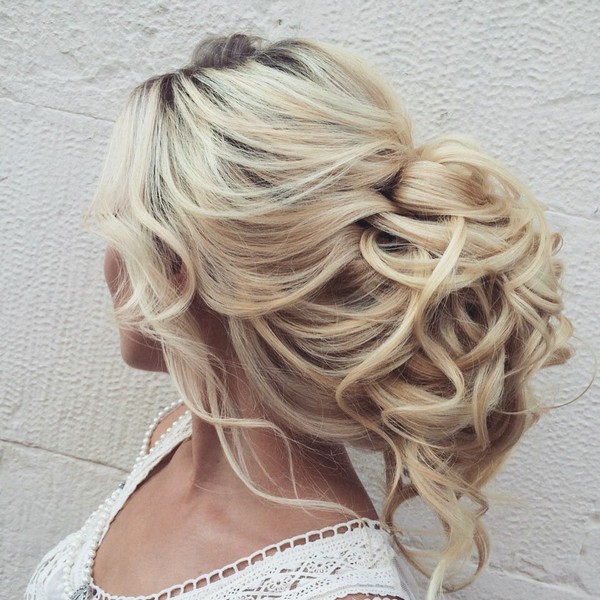 Long wedding updos and hairstyles from Elstile 