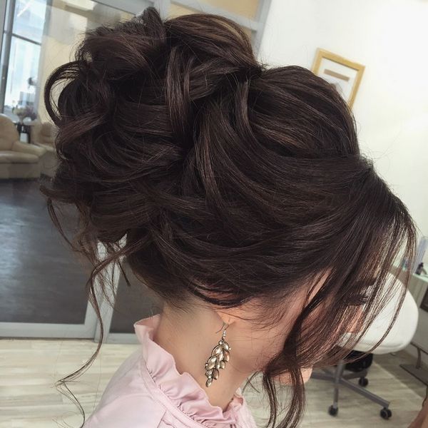 Long wedding updos and hairstyles from Elstile 