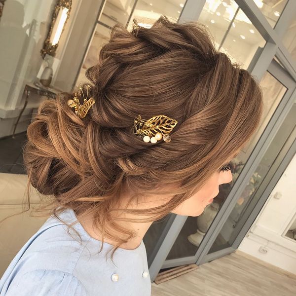 Long wedding updos and hairstyles from Elstile 