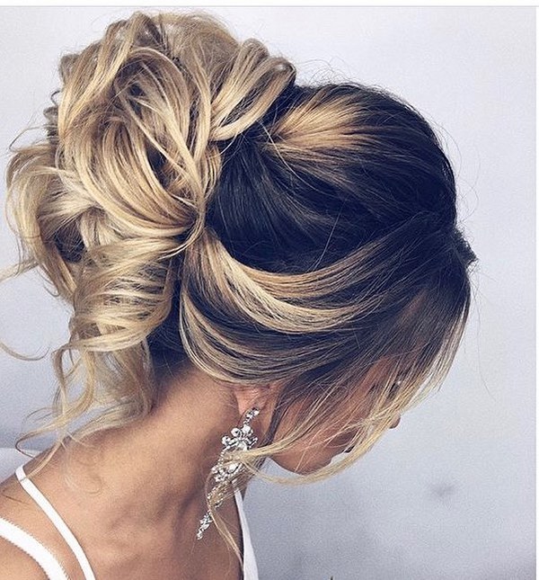 Long wedding updos and hairstyles from Elstile 