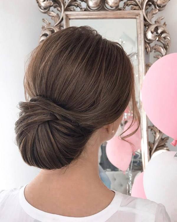 Long wedding updos and hairstyles from Elstile 