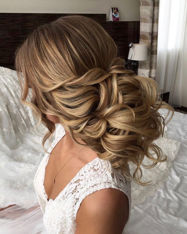 Long wedding updos and hairstyles from Elstile 