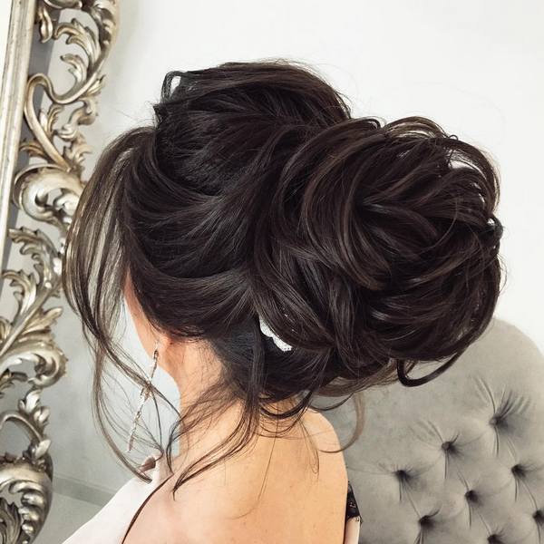 Long wedding updos and hairstyles from Elstile 