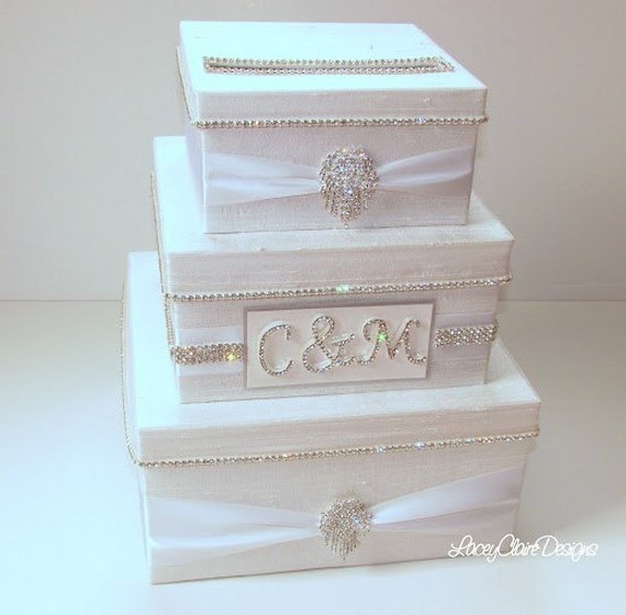 Rhinestone Money Box Holder