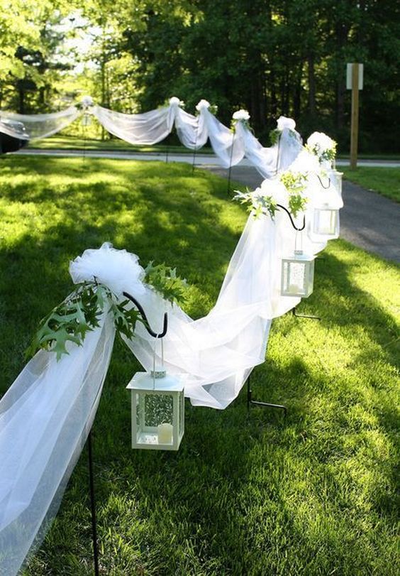 Intimate Backyard Outdoor Wedding Ideas