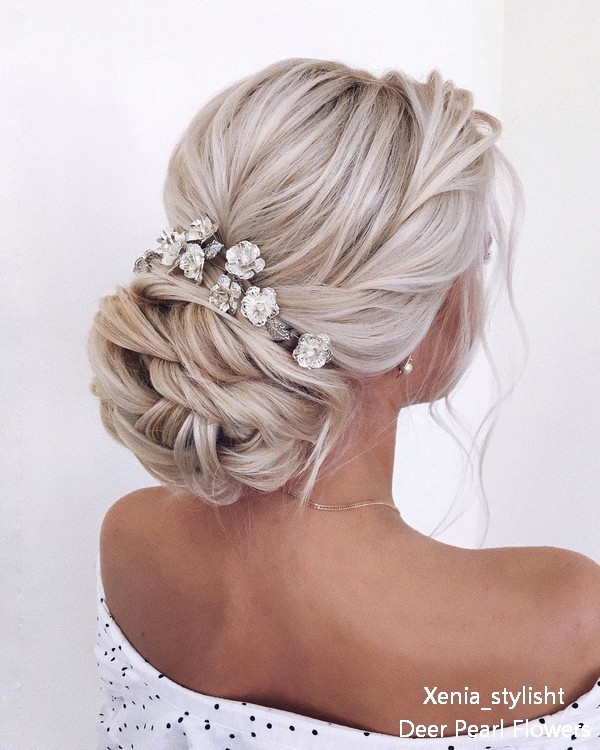 Long wedding hairstyles and updos from xenia_stylist 