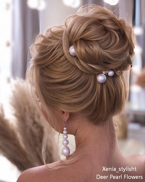 Long wedding hairstyles and updos from xenia_stylist 