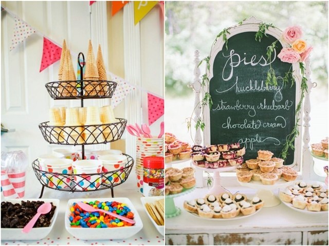 wedding dessert bar idea