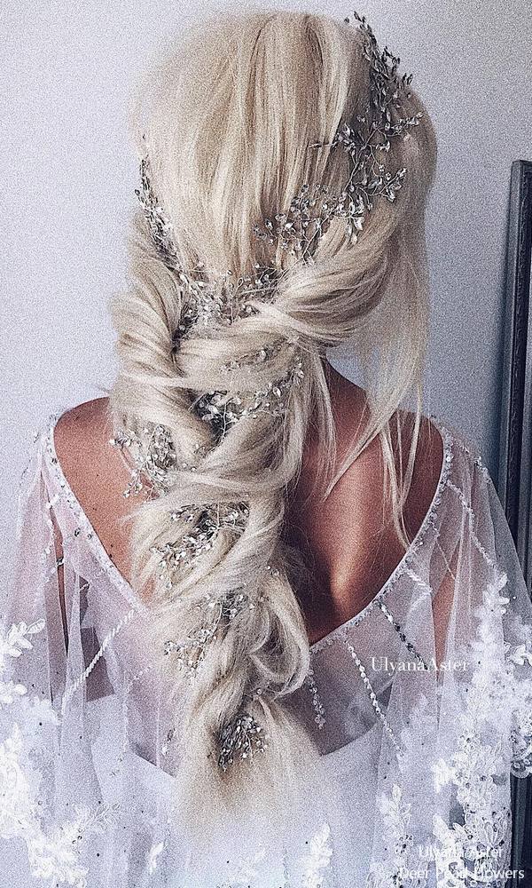 Ulyana Aster Long Wedding Hairstyles