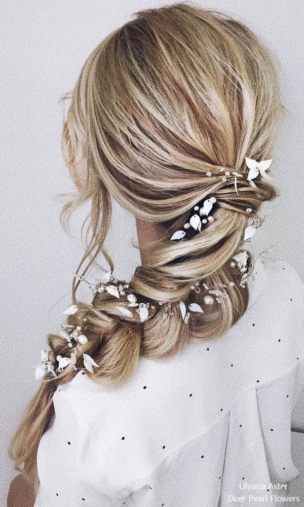 Ulyana Aster Long Wedding Hairstyles