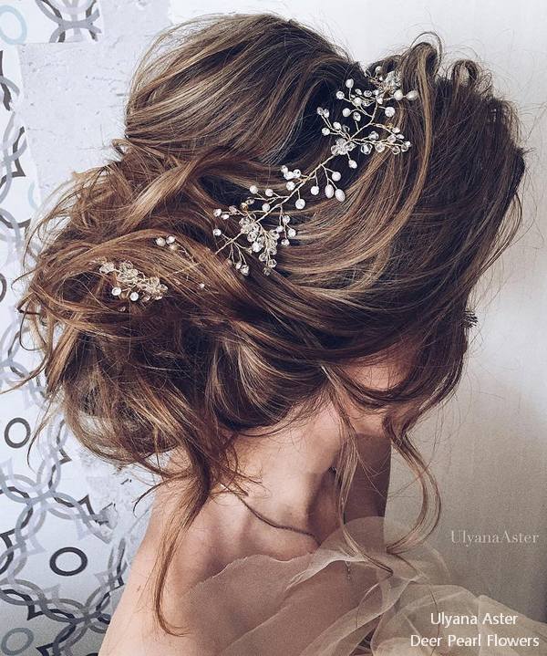 Ulyana Aster Long Wedding Hairstyles