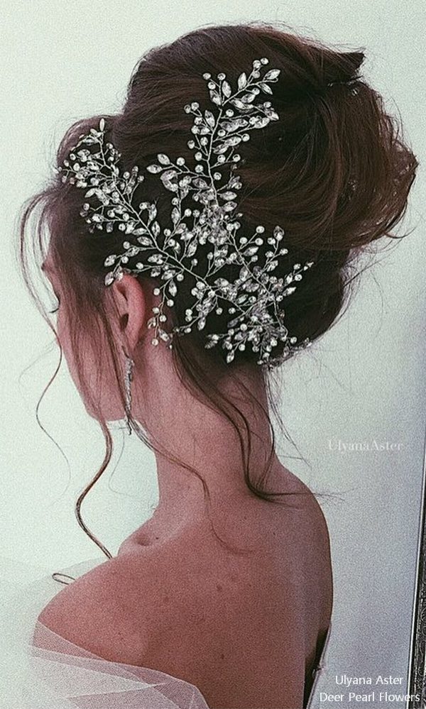 Ulyana Aster Long Wedding Hairstyles