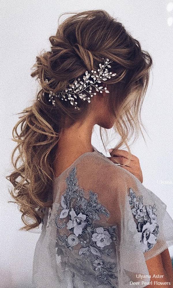 Ulyana Aster Long Wedding Hairstyles