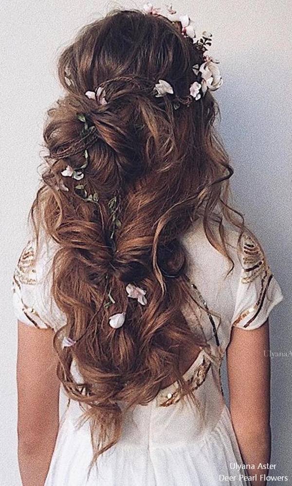 Ulyana Aster Long Wedding Hairstyles