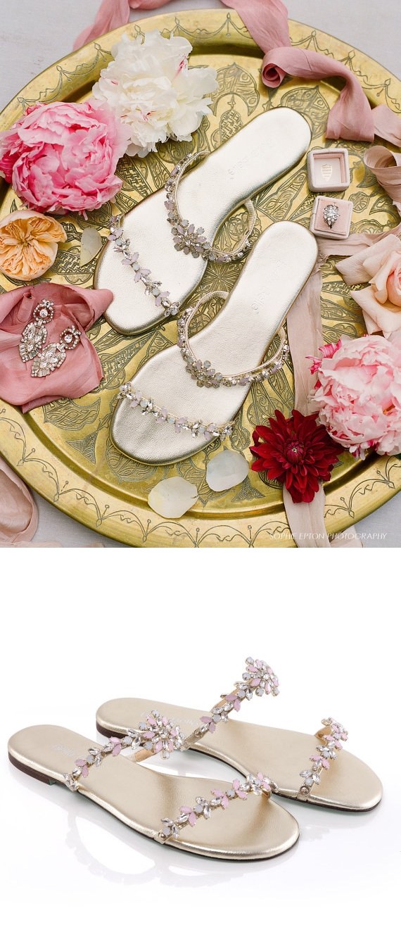 bohemian wedding sandals