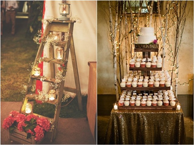 Rustic country wedding decor ideas