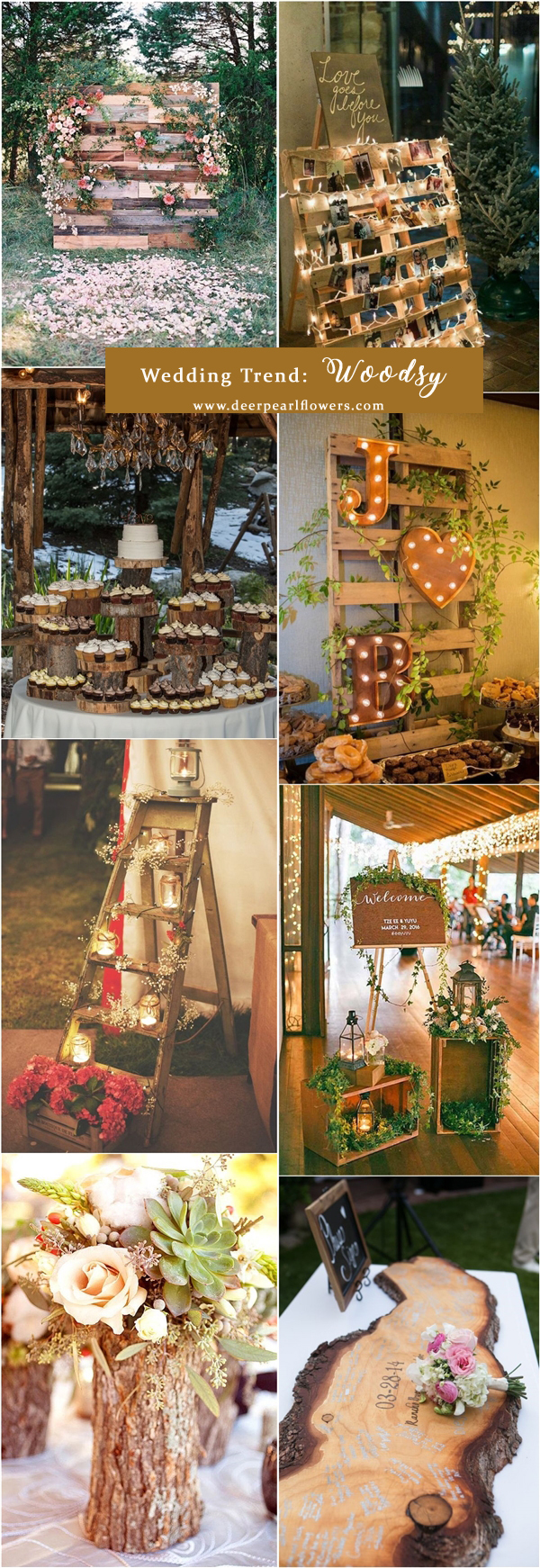 rustic wooden wedding ideas