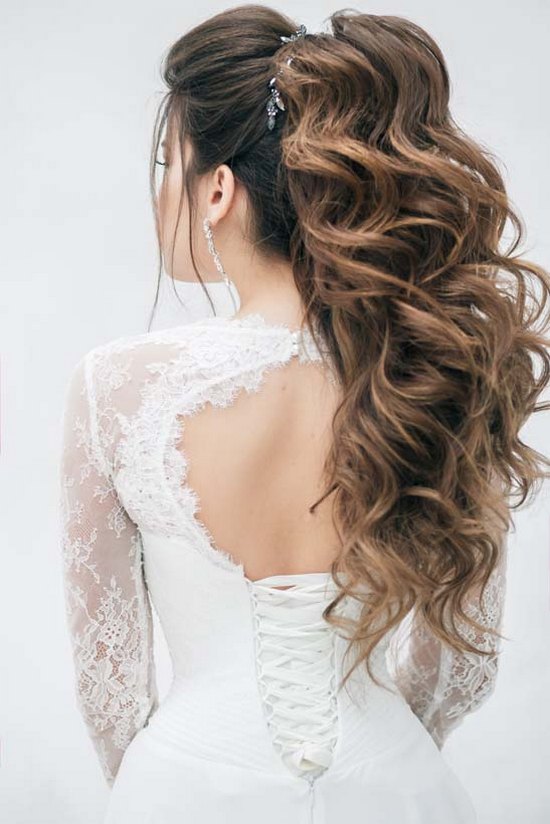 Art4studio long ponytail wedding hairstyles
