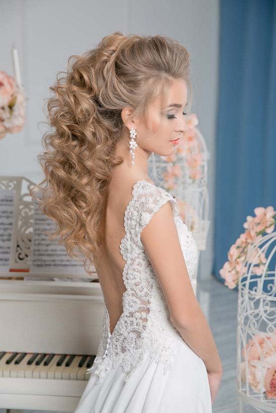 Art4studio long ponytail wedding hairstyles