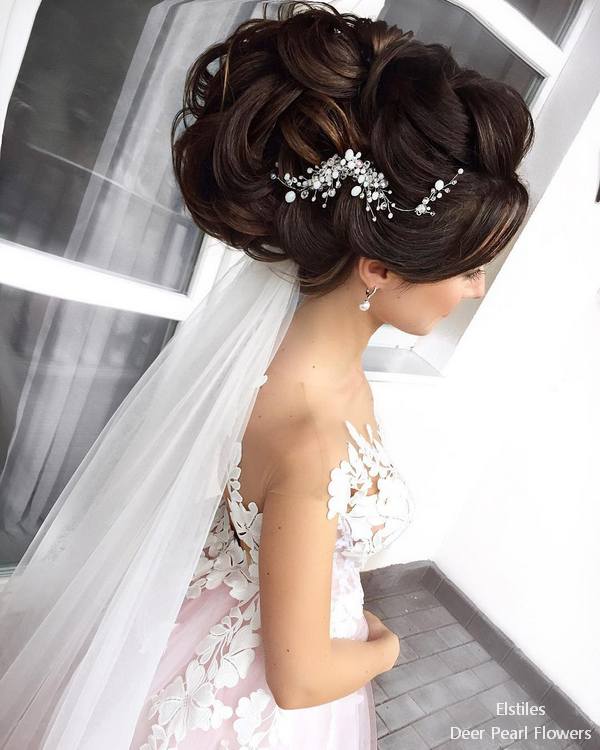 Elstile Long Wedding Hairstyles and Updos