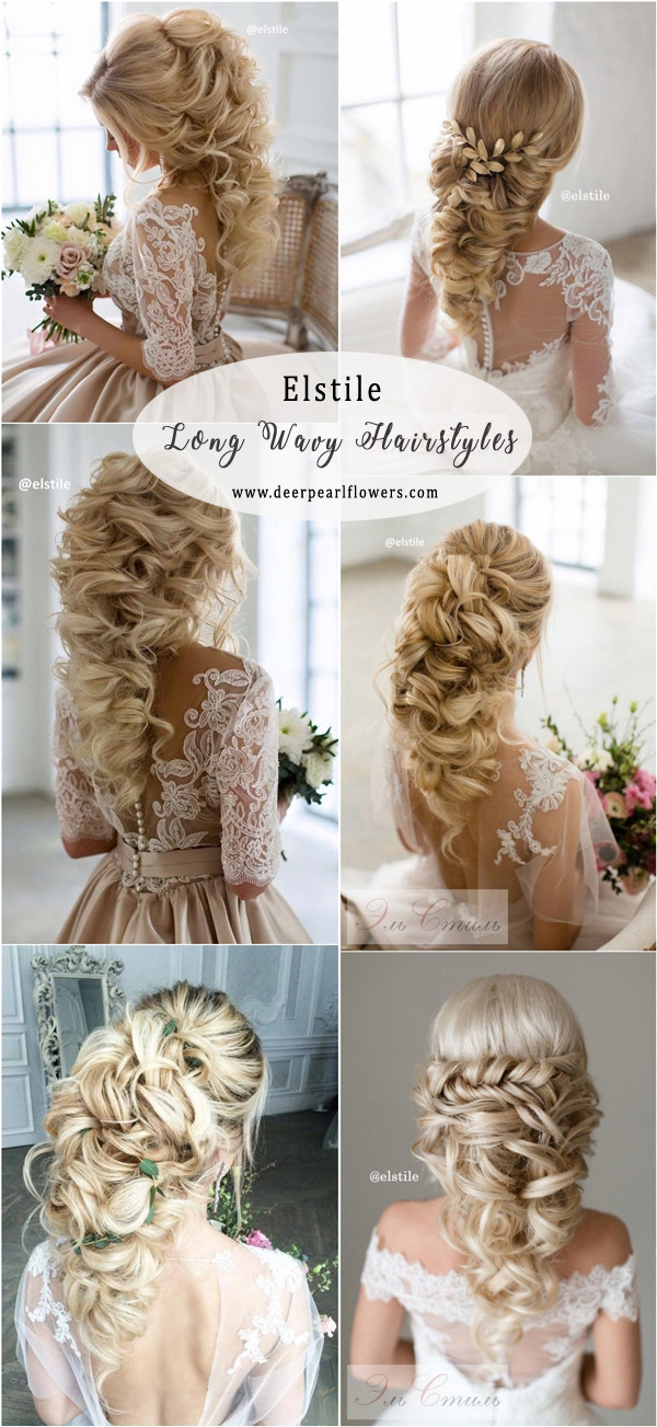 Elstile Long Wedding Hairstyles