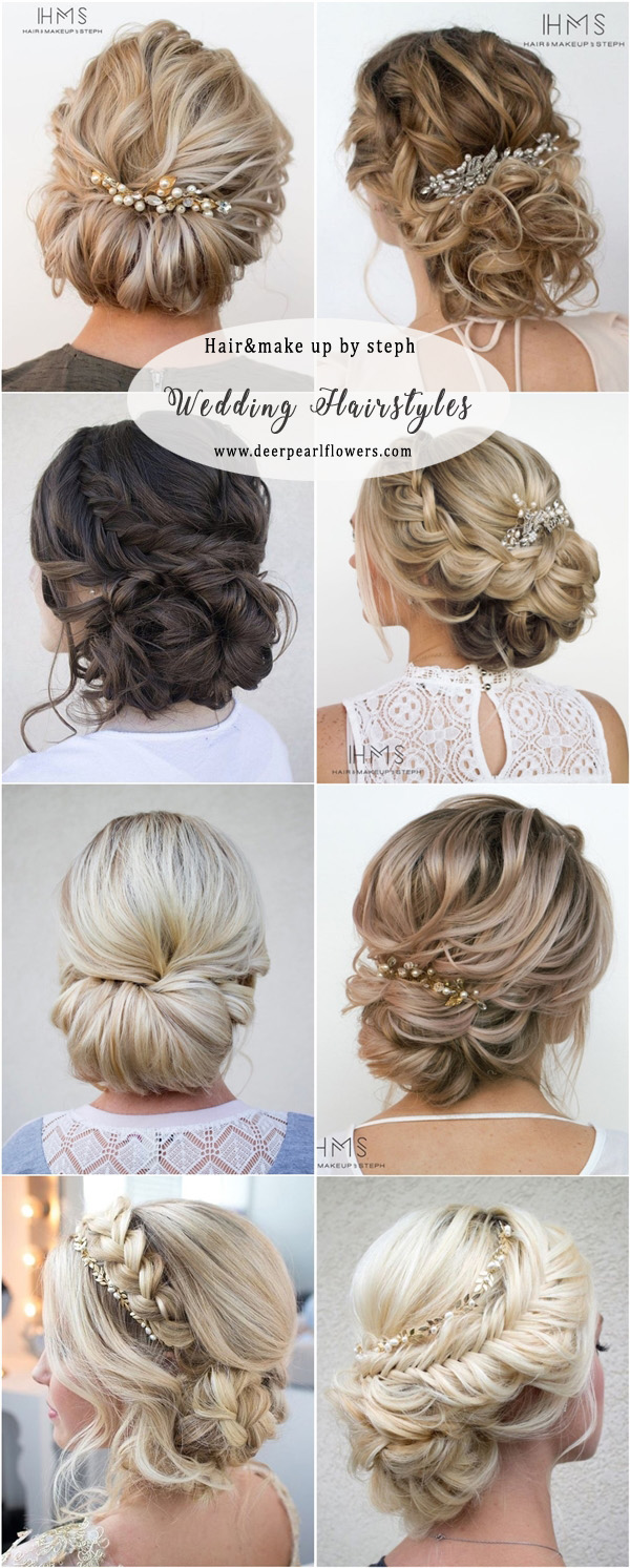 Hairandmakeupbysteph wedding updo hairstyles