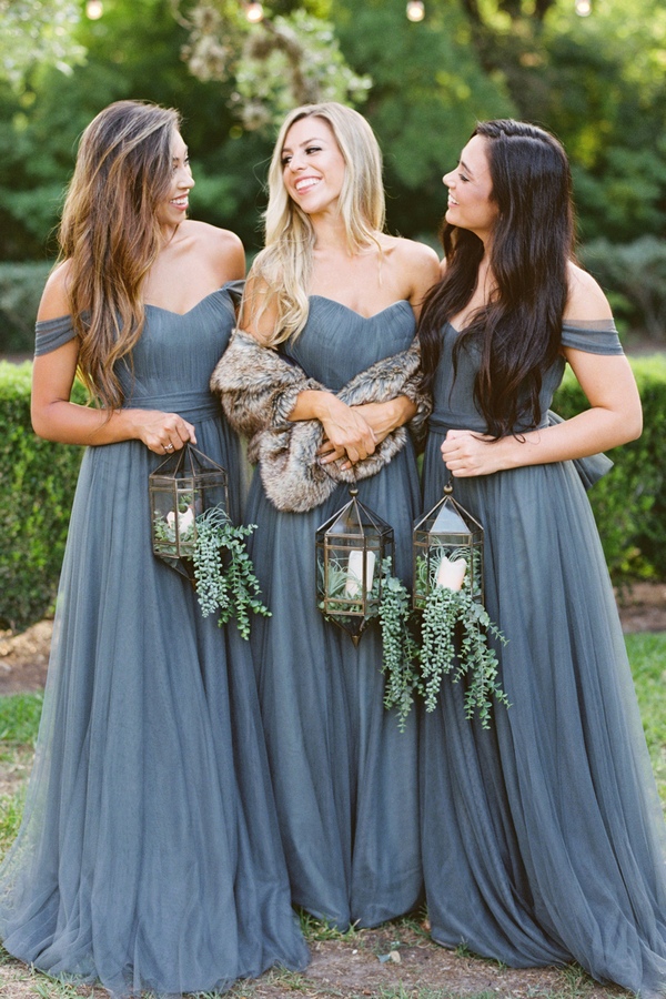 black fall bridesmaid dresses