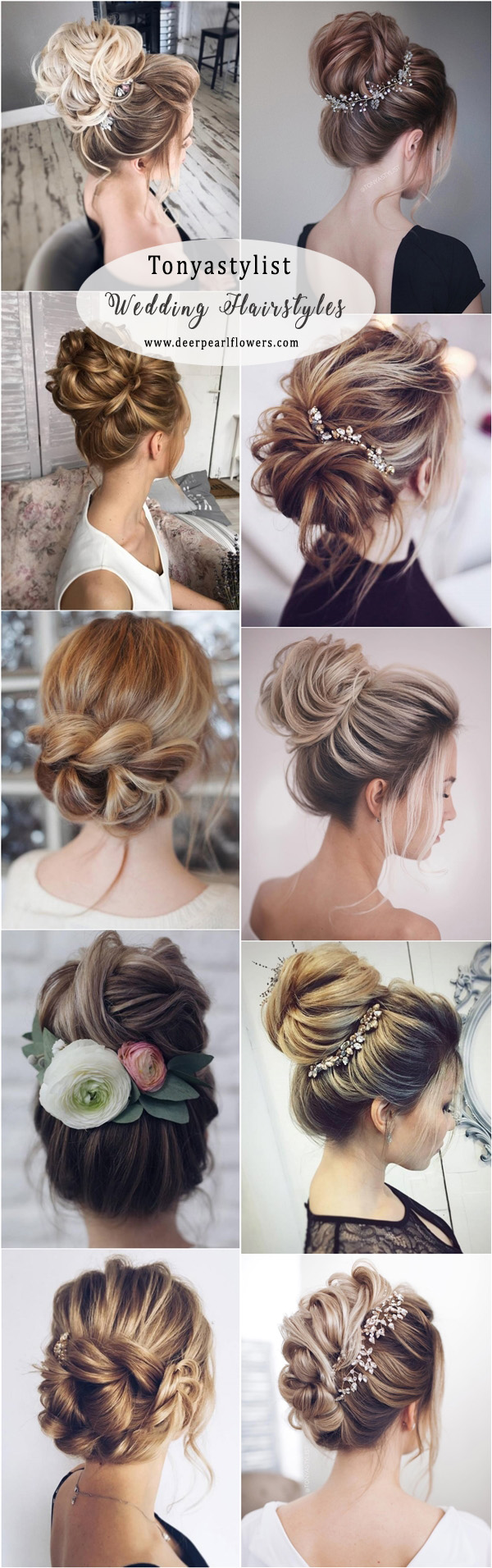 Tonyastylist Wedding Updos Hairstyles for Long Hair