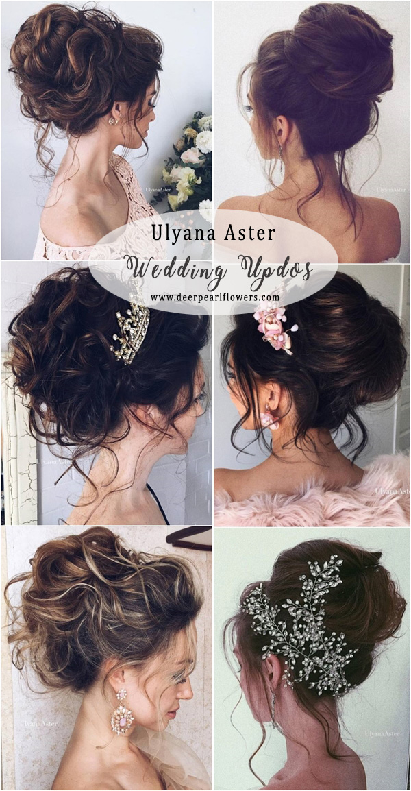 Ulyana Aster Long Wedding Updos
