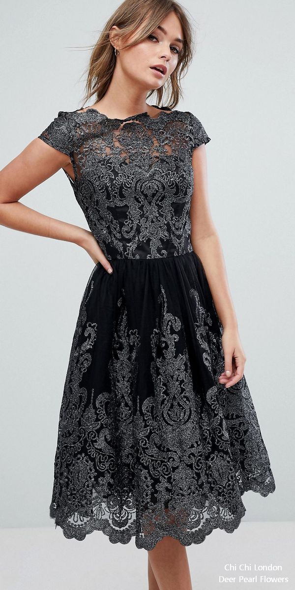 Premium Lace High Low Dress 8779116-1