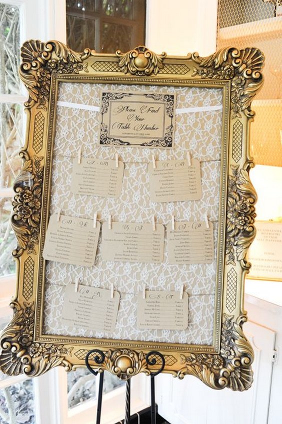 vintage baroque and lace wedding idea