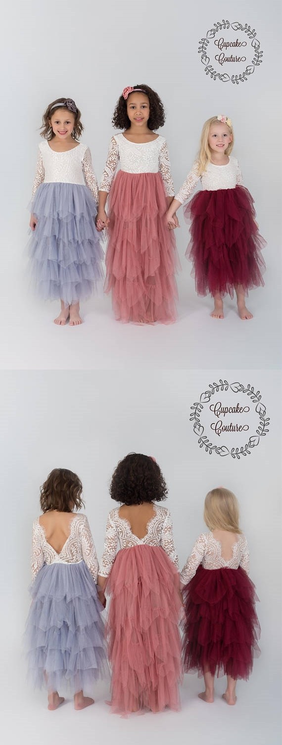 whimsical flower girl dresses