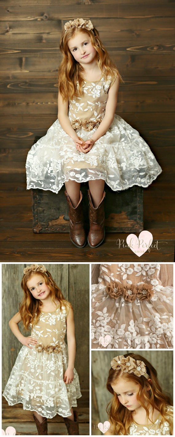 flower girl cowgirl boots