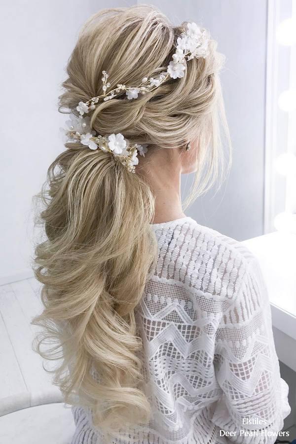 Elstiles long wedding hairstyles for bride