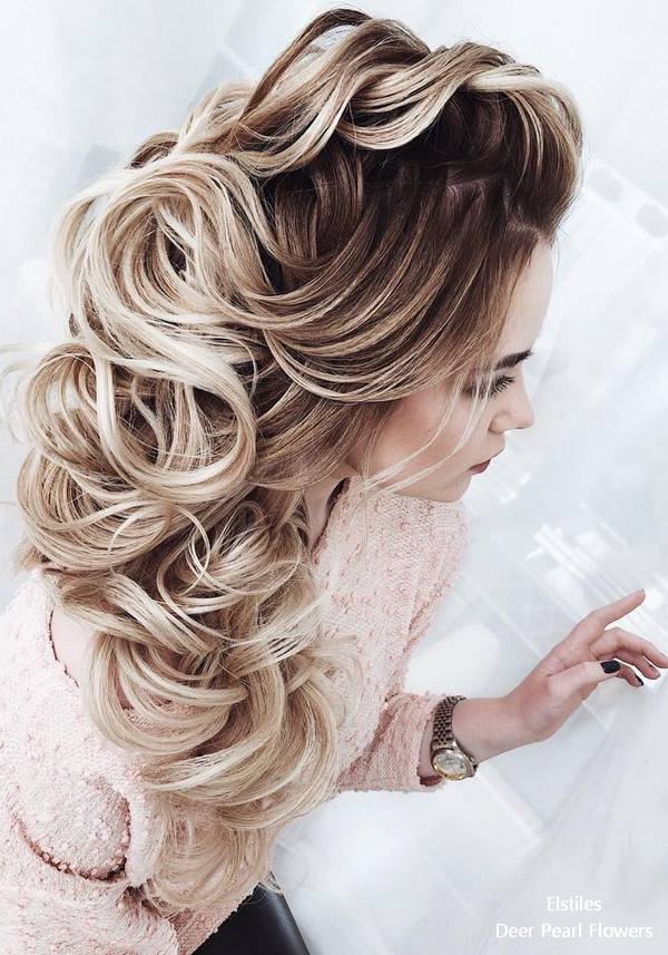 Elstiles long wedding hairstyles for bride