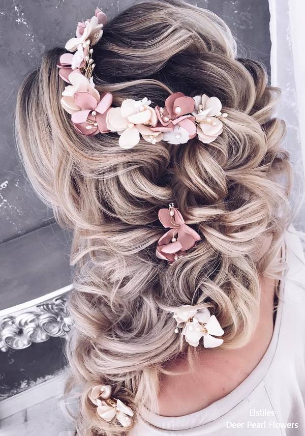 Elstiles long wedding hairstyles for bride