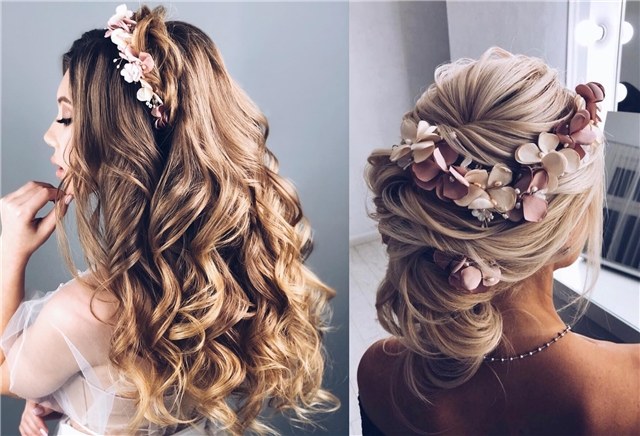 Elstiles long wedding hairstyles for bride