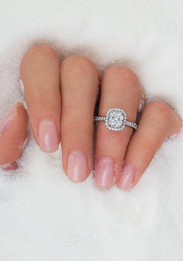 James Allen Diamond Engagement Ring 17086W