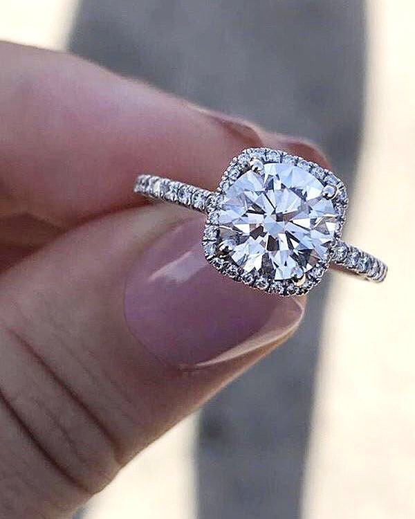 Top 20 Diamond Engagement Rings from James Allen - Deer Pearl Flowers