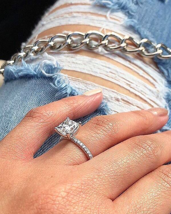 James Allen Diamond Engagement Ring 17645W_1