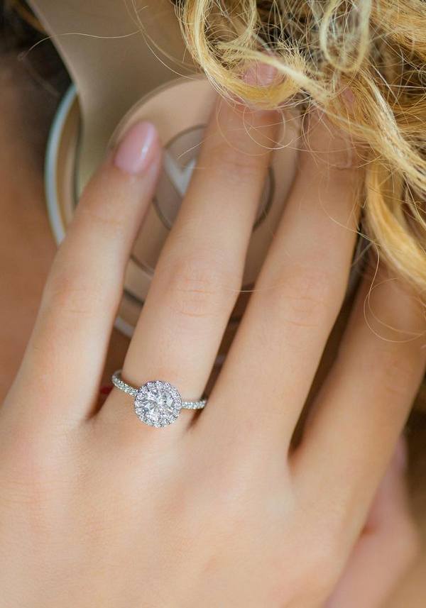 James Allen Diamond Engagement Ring 62016W